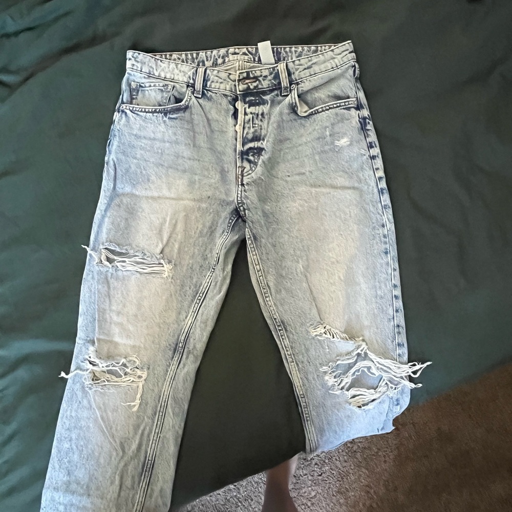 H&M Denim Boyfriend Jeans